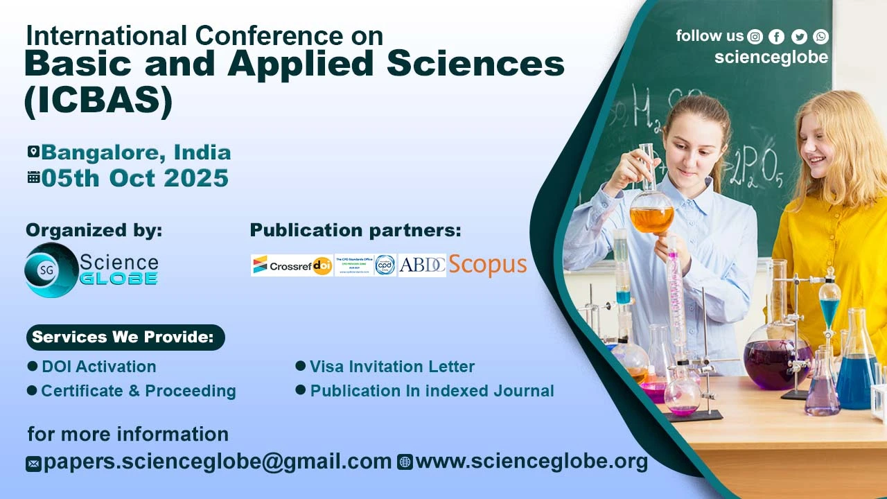 Basic and Applied Sciences Conference in India